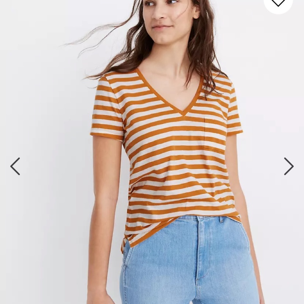 Madewell Whisper Cotten V-Neck